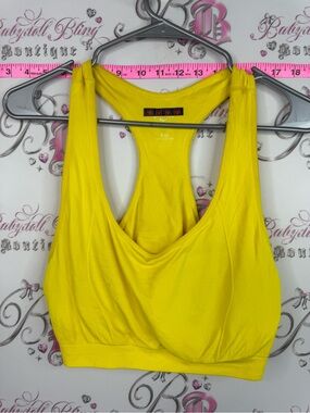 Everlast boxing sporty bra sports bra Bright Yellow Racerback Tank